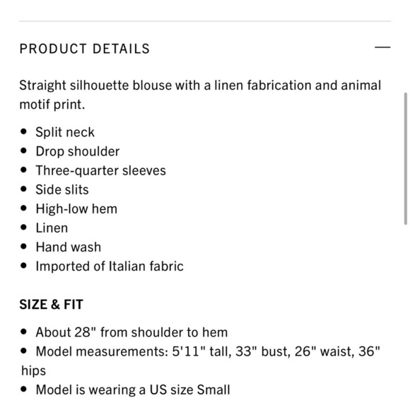 *NWT Lafayette 148 Hawley Linen Blouse - Picture 9 of 10